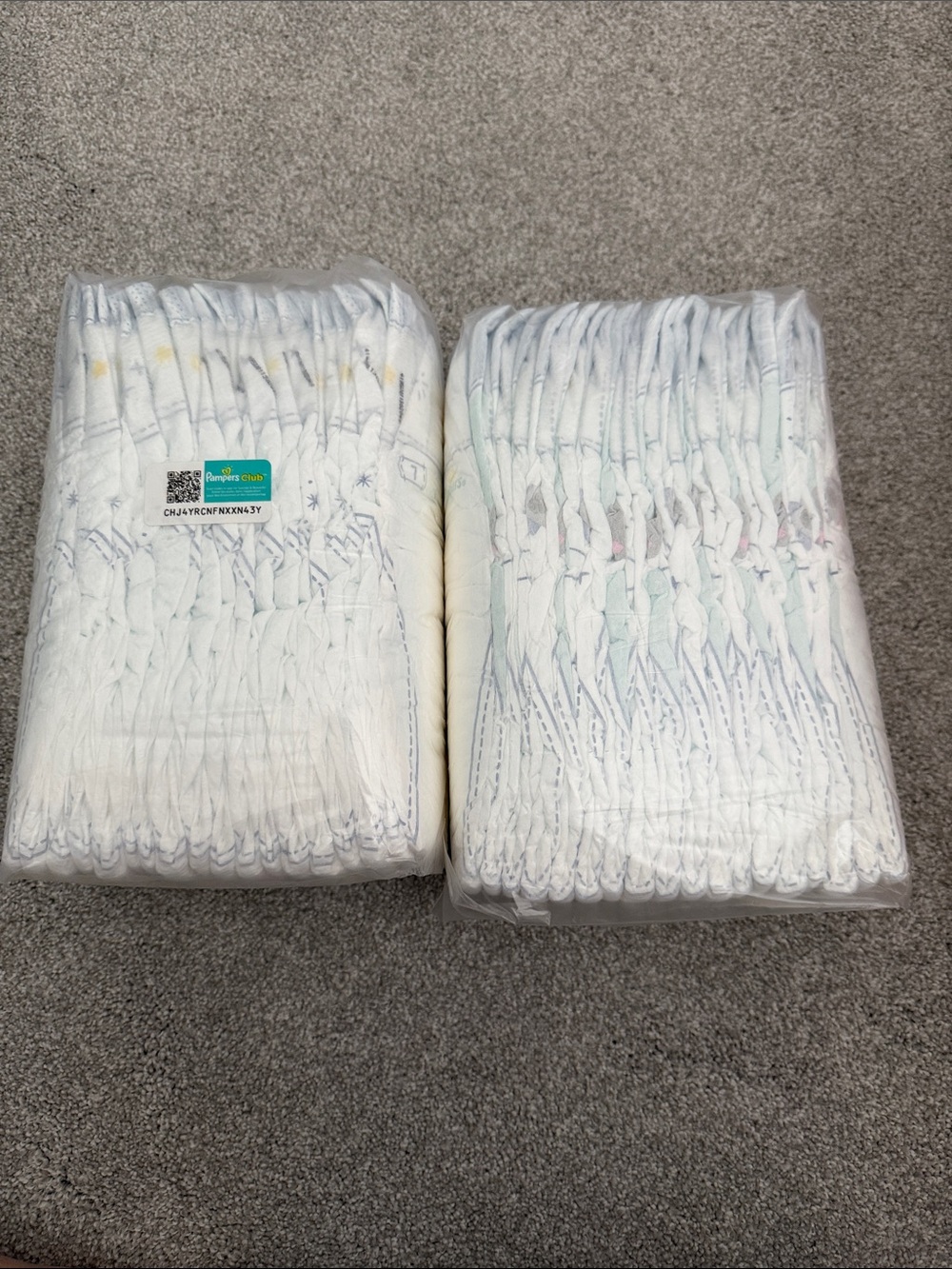 Pamper diaper size 7 with unopened